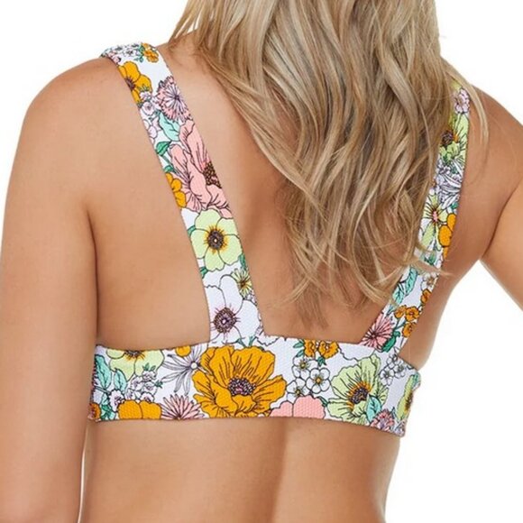 Raisins Textured Island Bikini Top - Picture 7 of 7